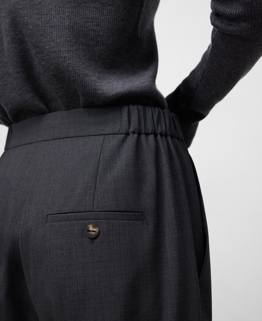 gerade knöchellange hose für damen