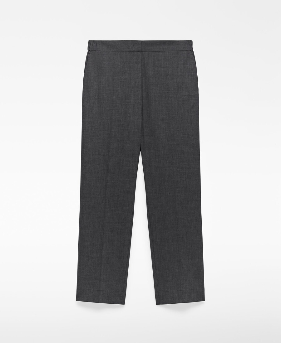 gerade knöchellange hose für damen