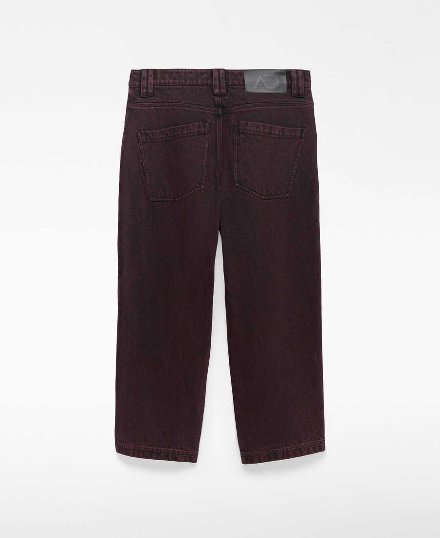 knöchellange gewaschene jeans für damen