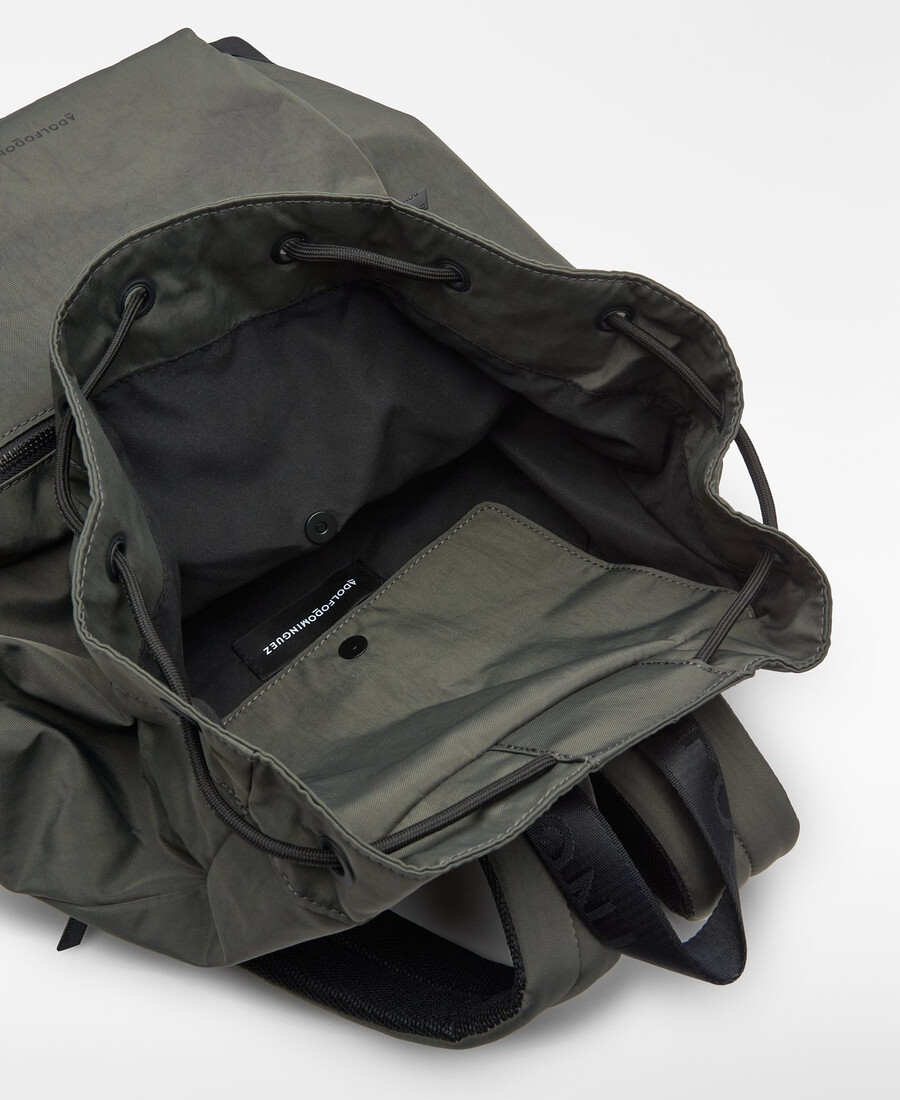 nylon-rucksack mit kordelzug für herren