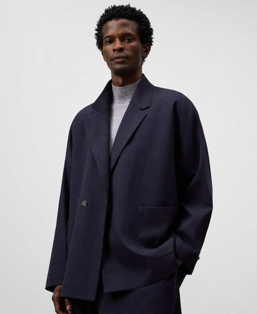 unstrukturierter oversize-blazer für herren