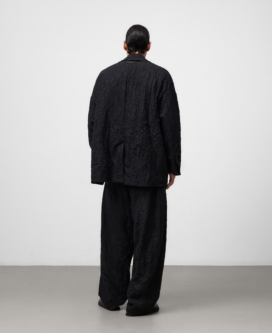 oversize-crinkle-blazer für herren