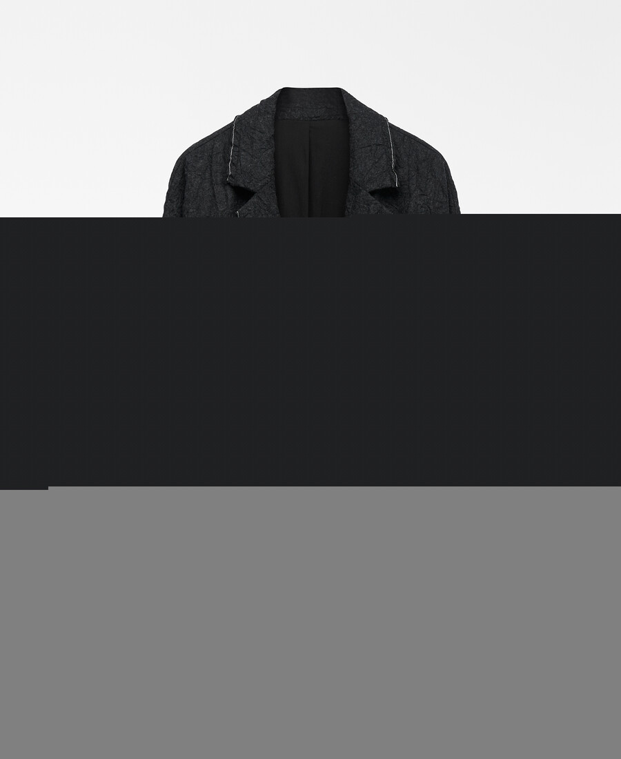 oversize-crinkle-blazer für herren