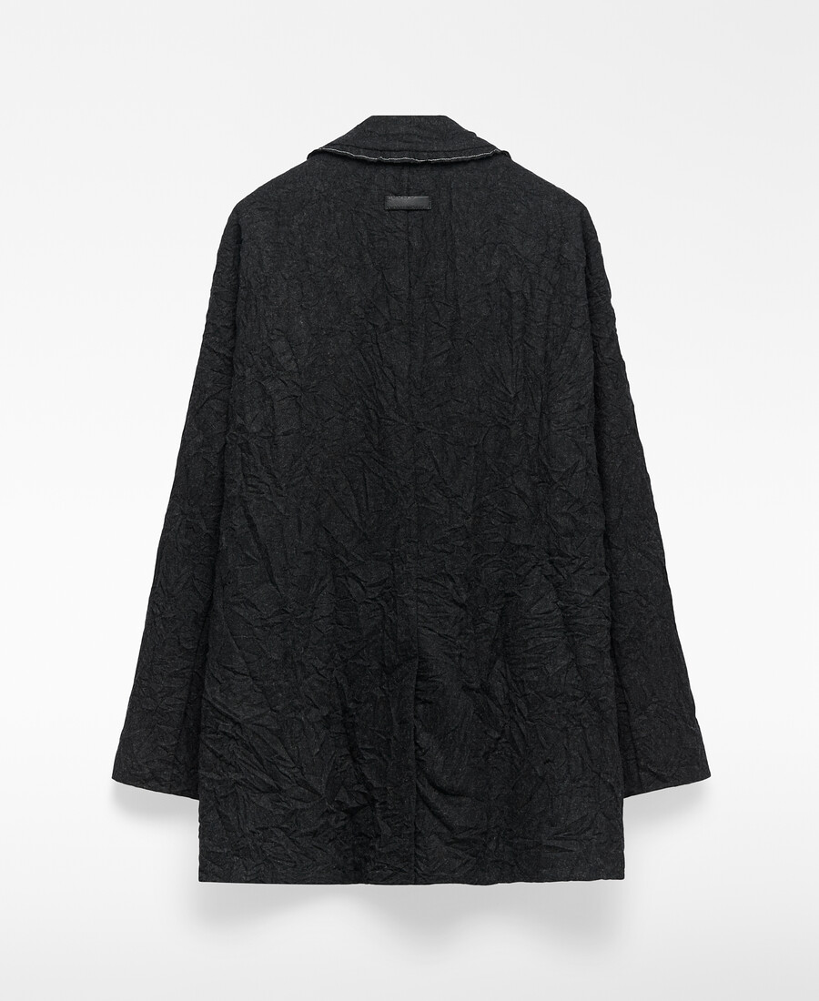 oversize-crinkle-blazer für herren