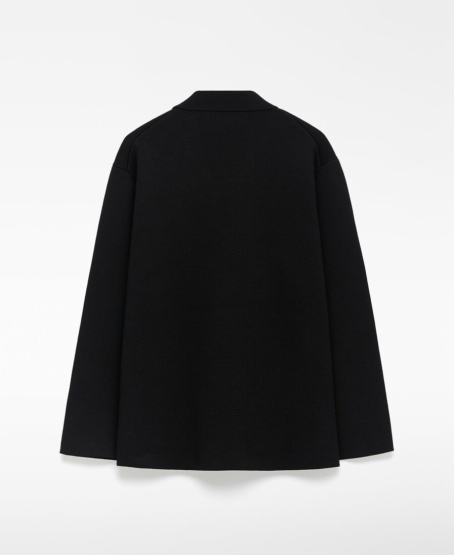 lässiger strickblazer für herren