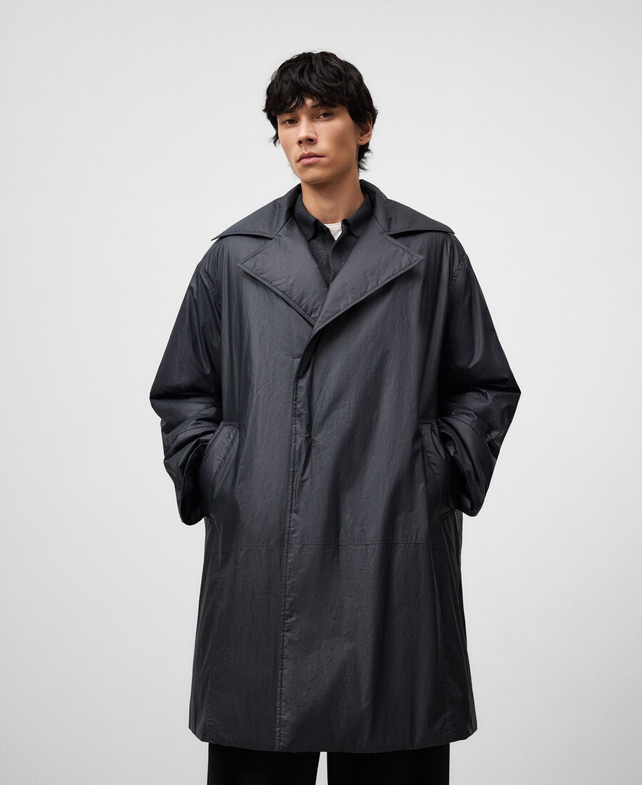 Übergroßer trenchcoat für herren