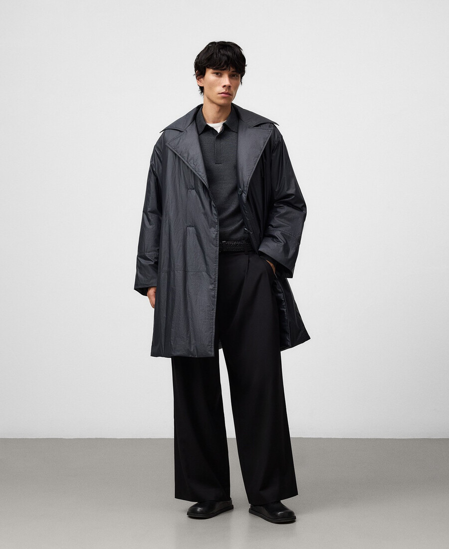 Übergroßer trenchcoat für herren