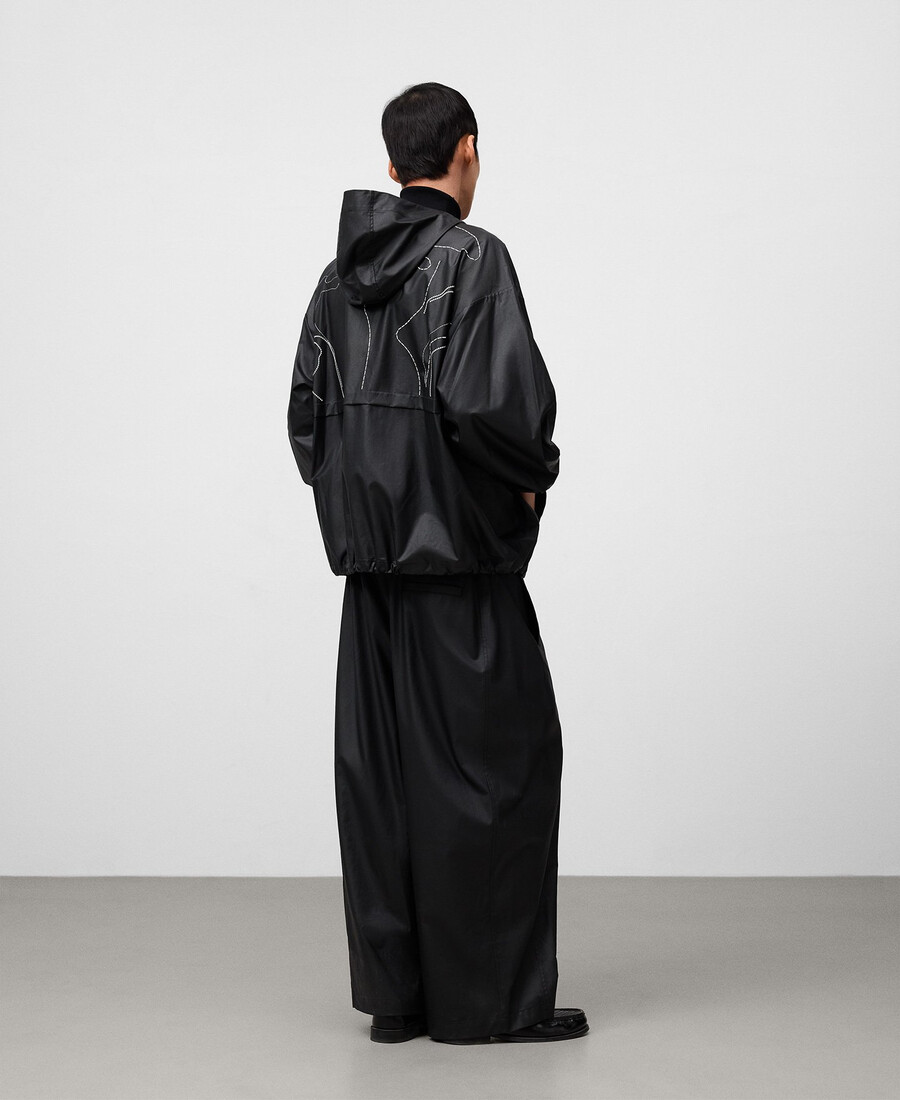 bestickte kapuzenjacke für herren