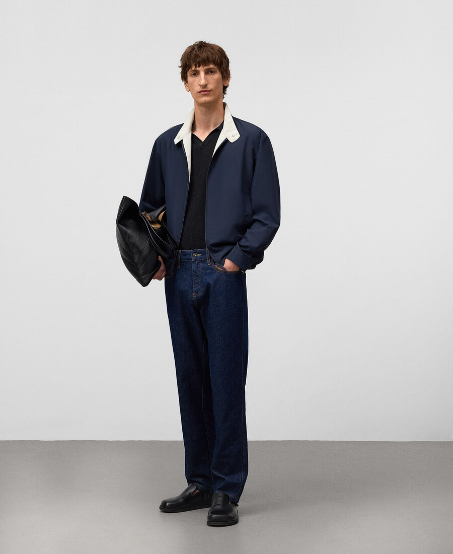 wendejacke aus nylon für herren