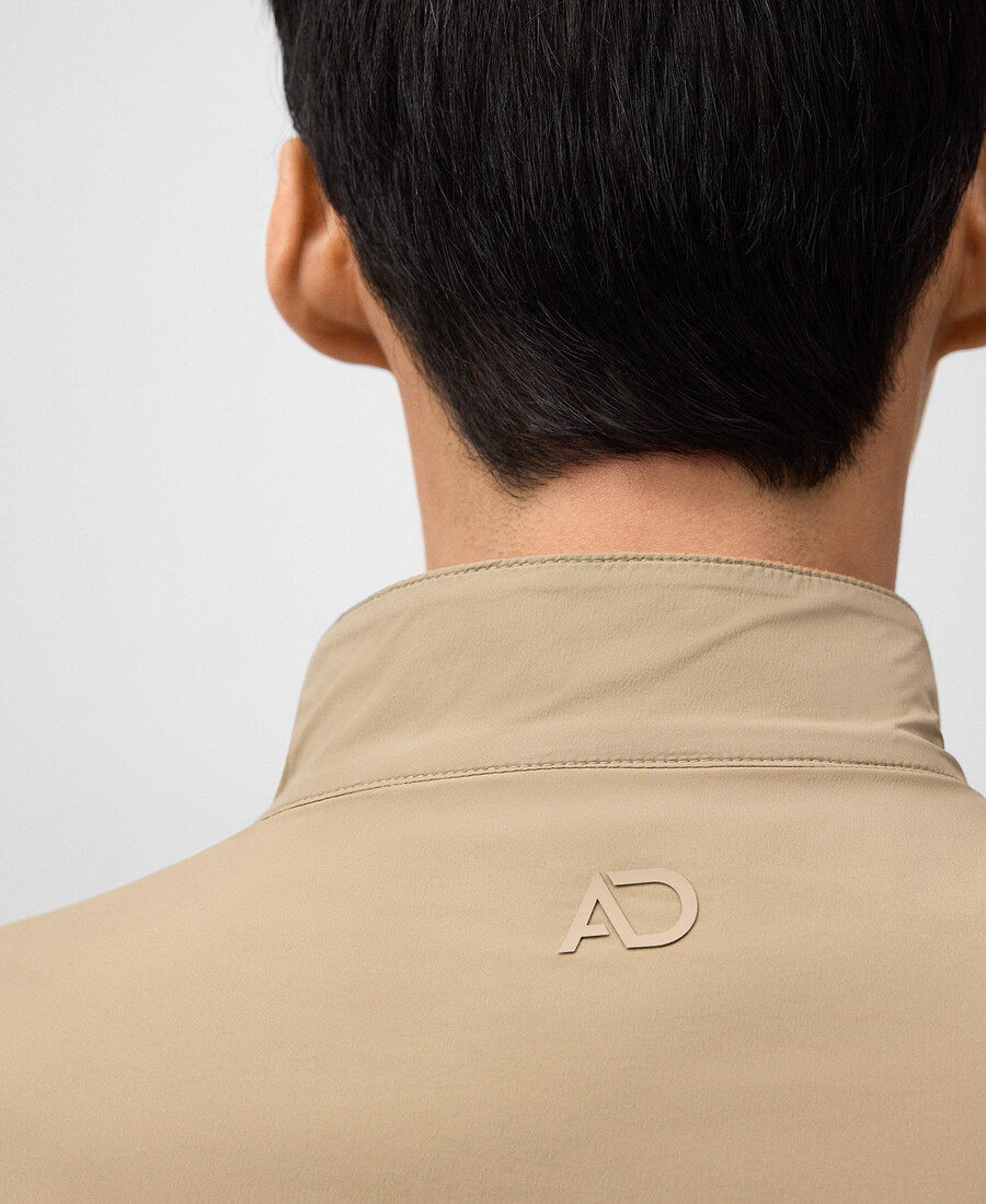 wendbare jacke in wildlederoptik für herren