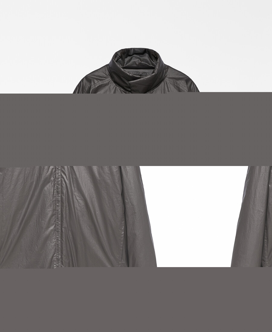 kurze jacke mit wachseffekt für herren