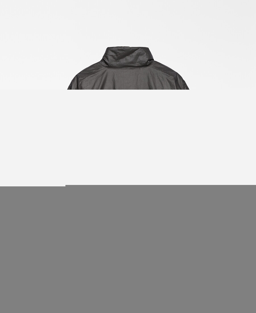 kurze jacke mit wachseffekt für herren