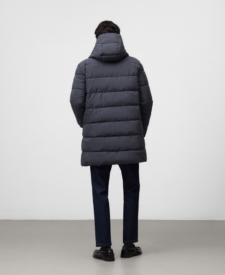 wendbare steppjacke für herren