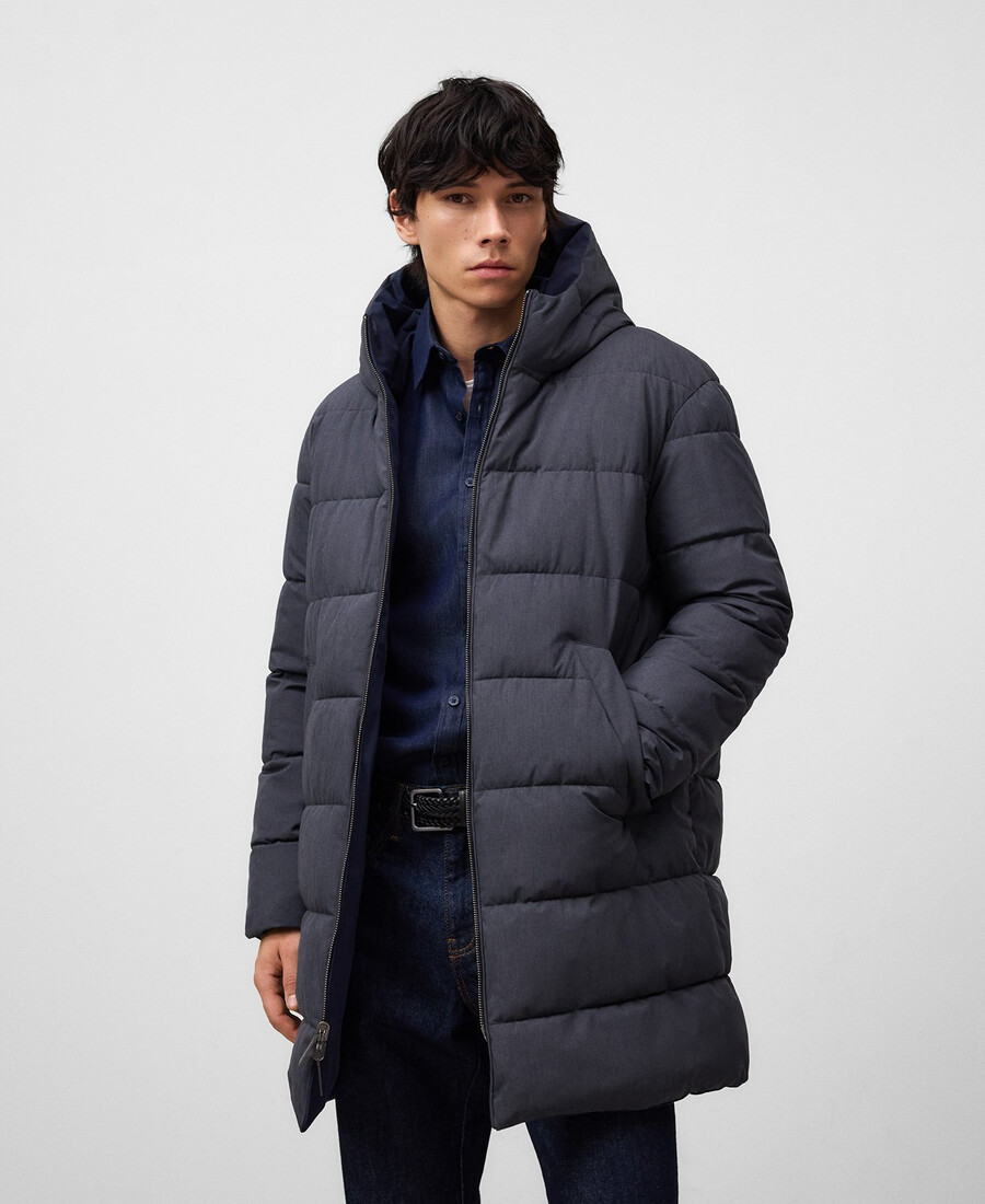 wendbare steppjacke für herren