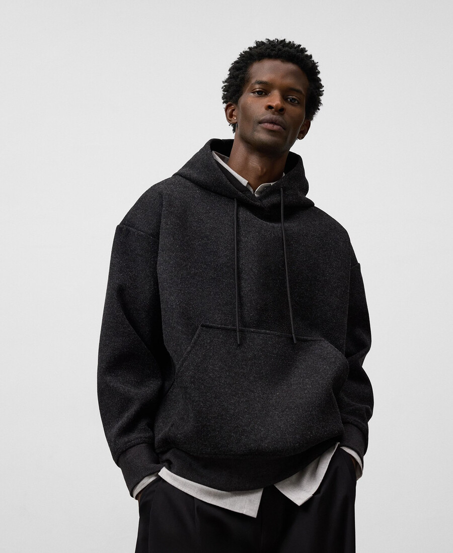 lässiger kapuzenpullover für herren