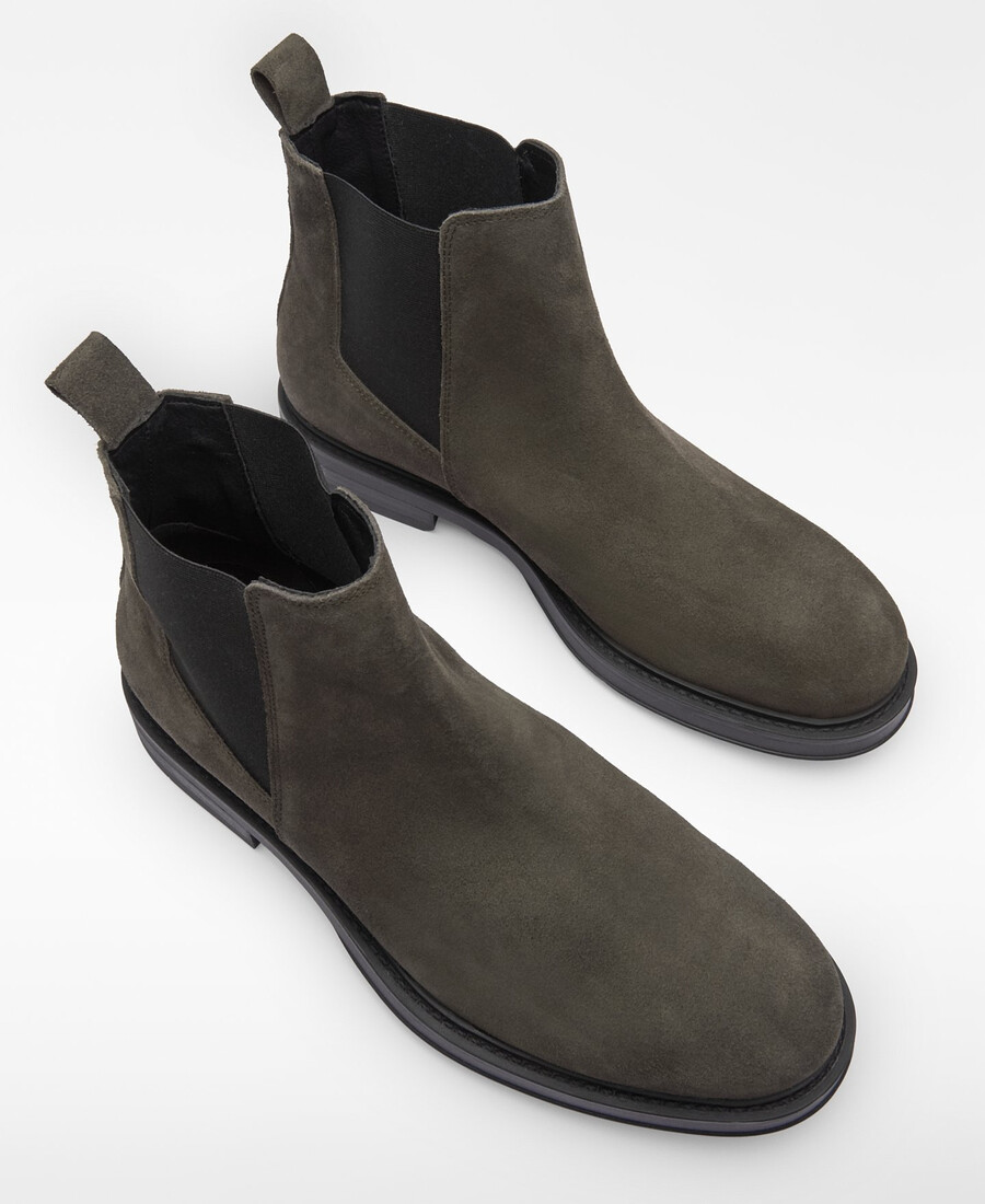 wildleder-chelsea-stiefeletten für herren
