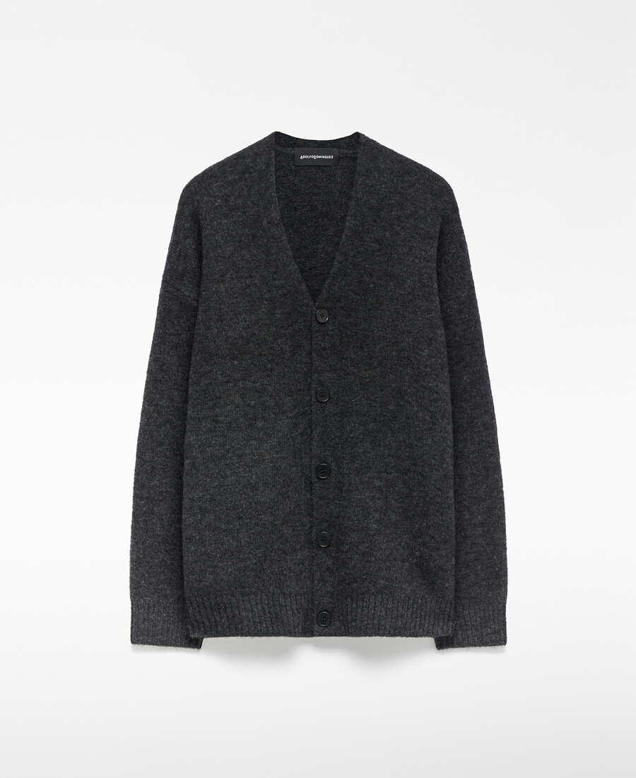 strickjacke mit v-ausschnitt für herren