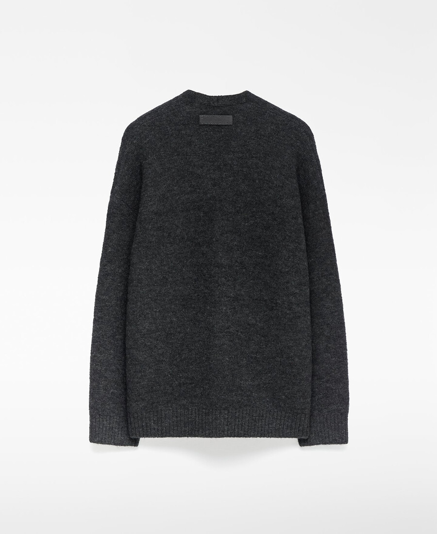 strickjacke mit v-ausschnitt für herren