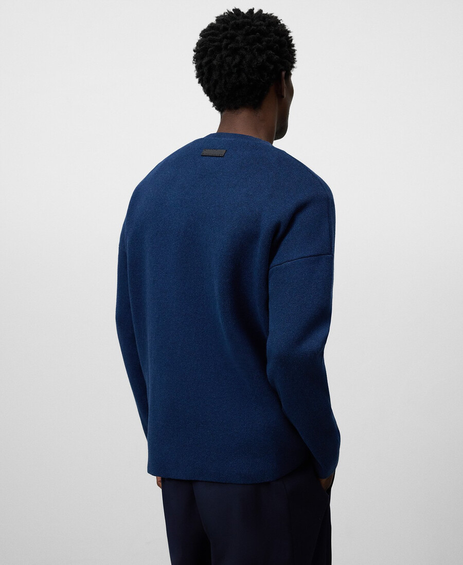 lässiger baumwollpullover für herren