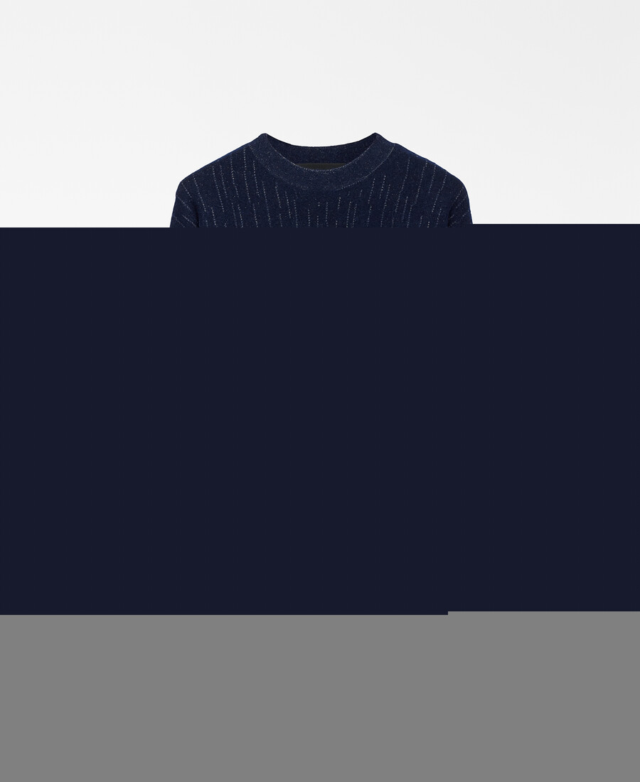 gestreifter strickpullover für herren