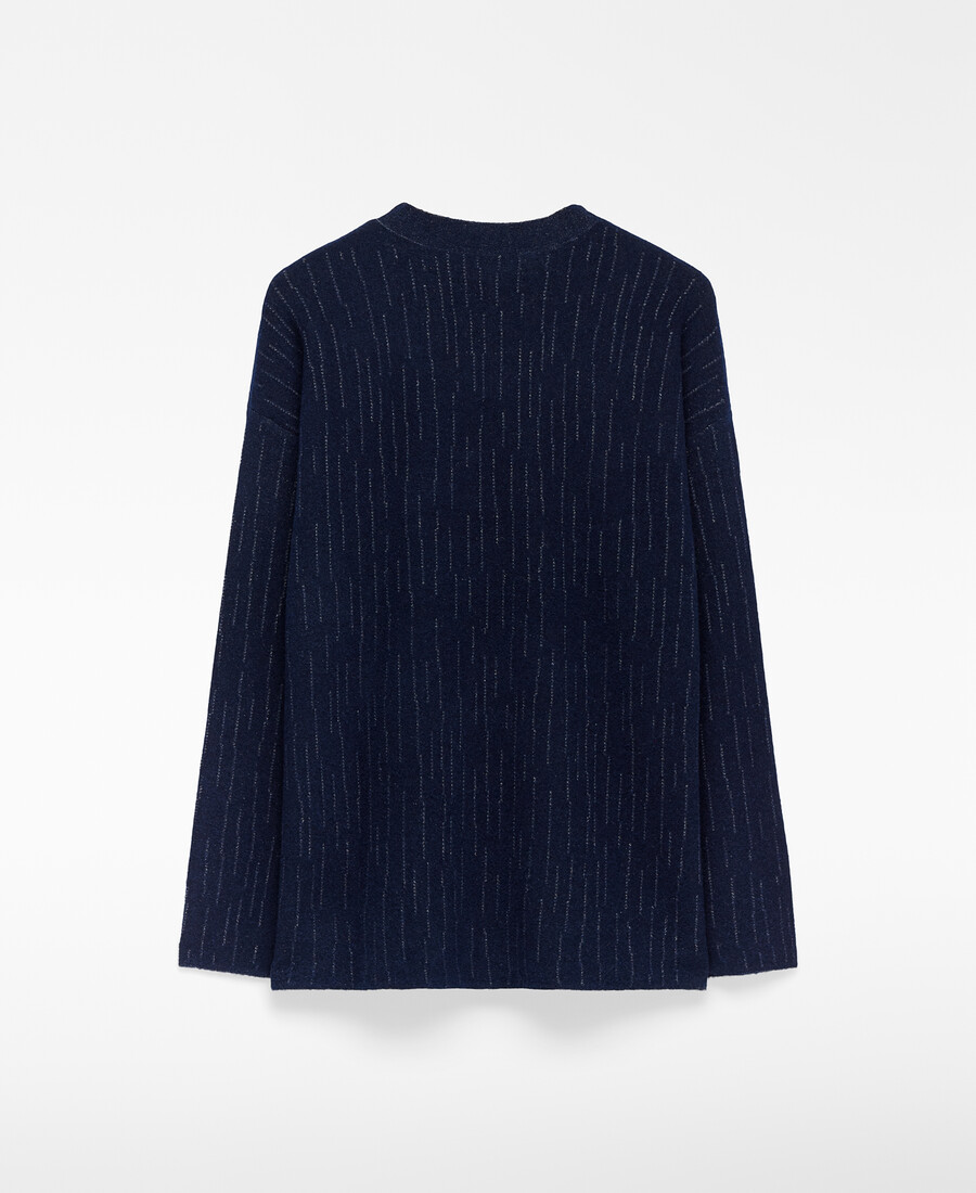 gestreifter strickpullover für herren