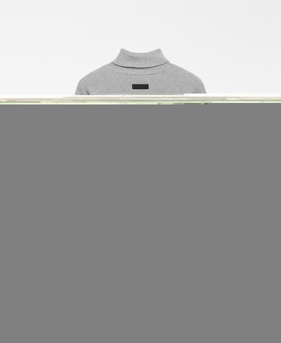 baumwoll-rollkragenpullover für herren