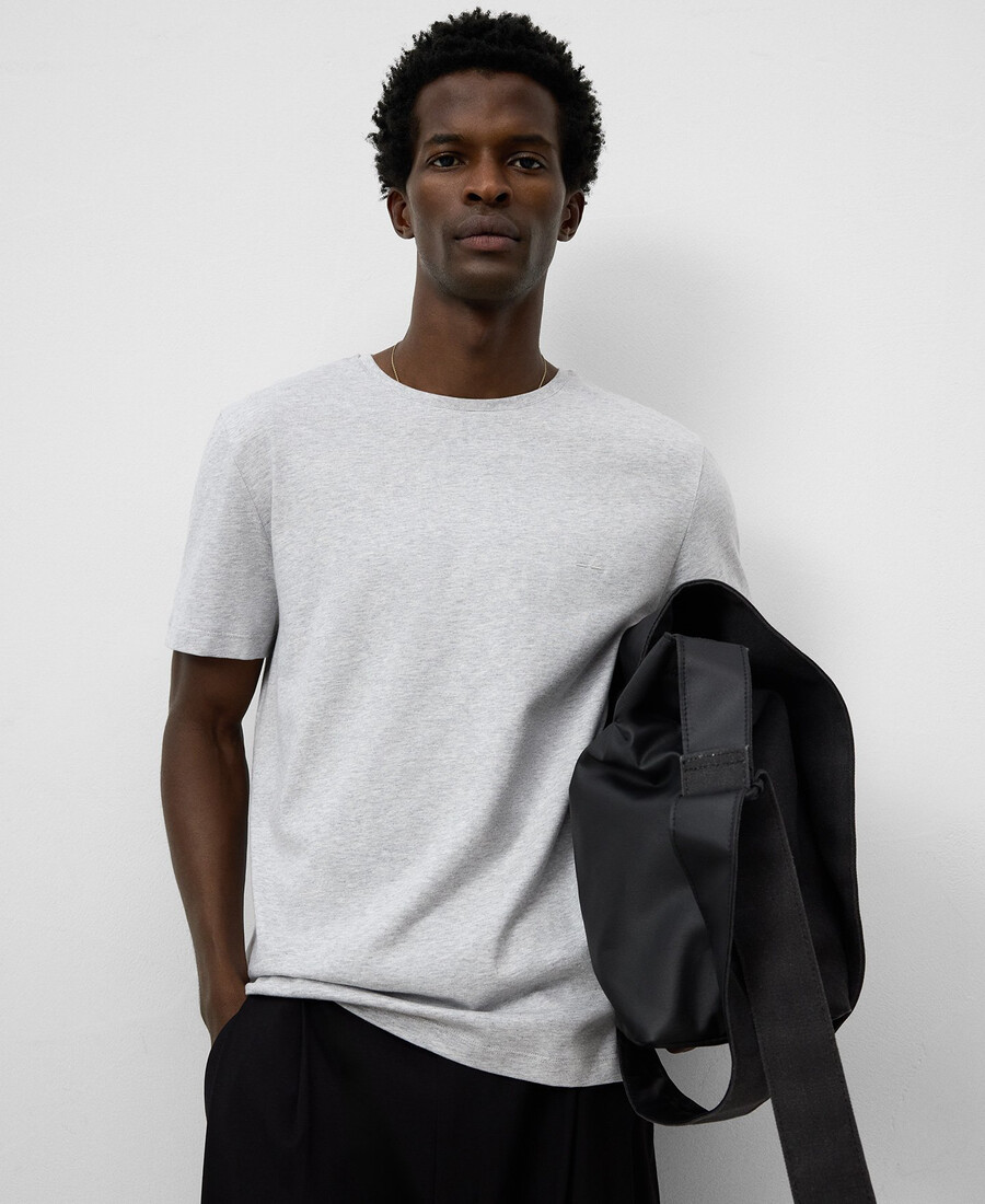 herren-t-shirt aus bio-baumwolle in regulärer passform