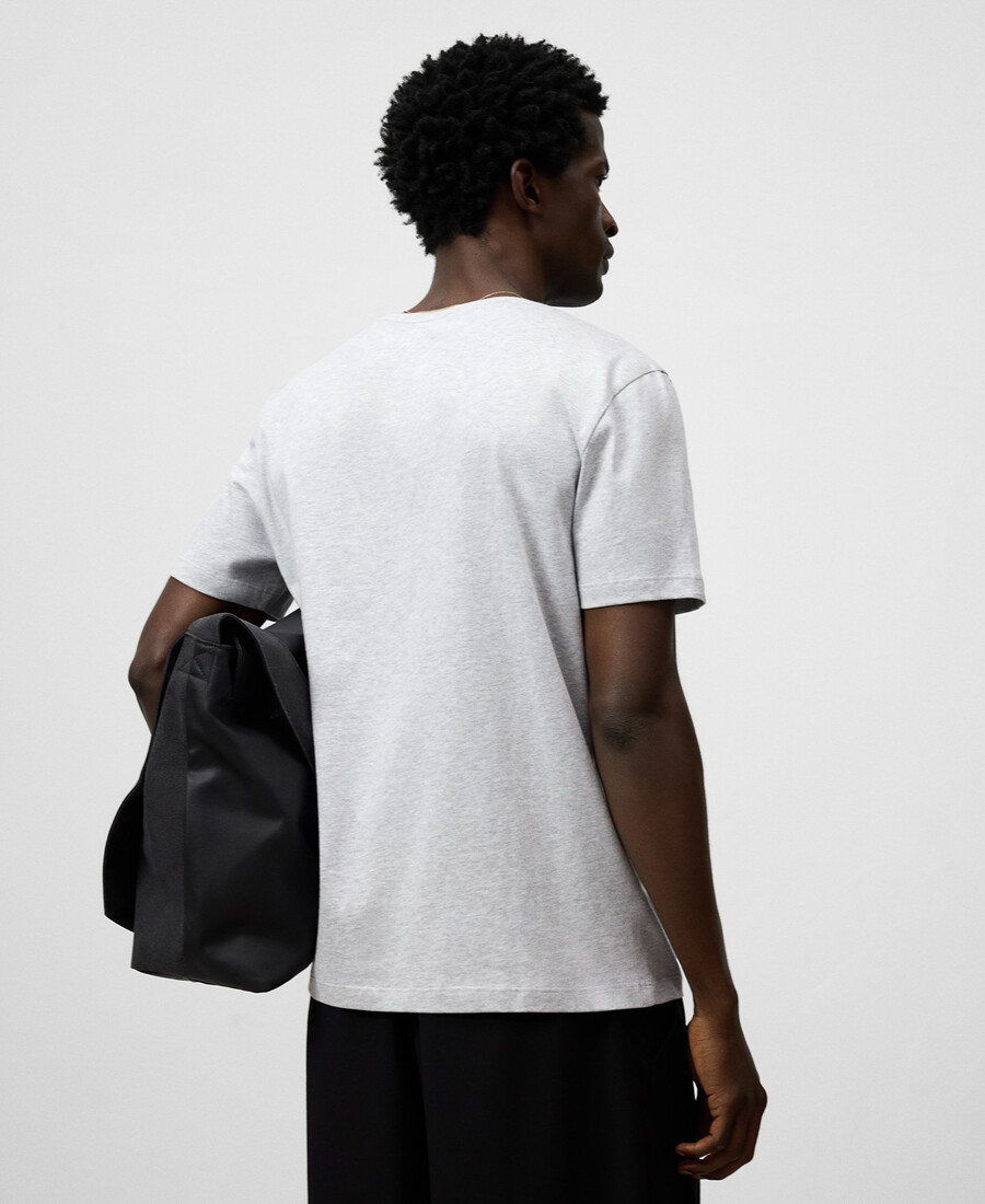 herren-t-shirt aus bio-baumwolle in regulärer passform