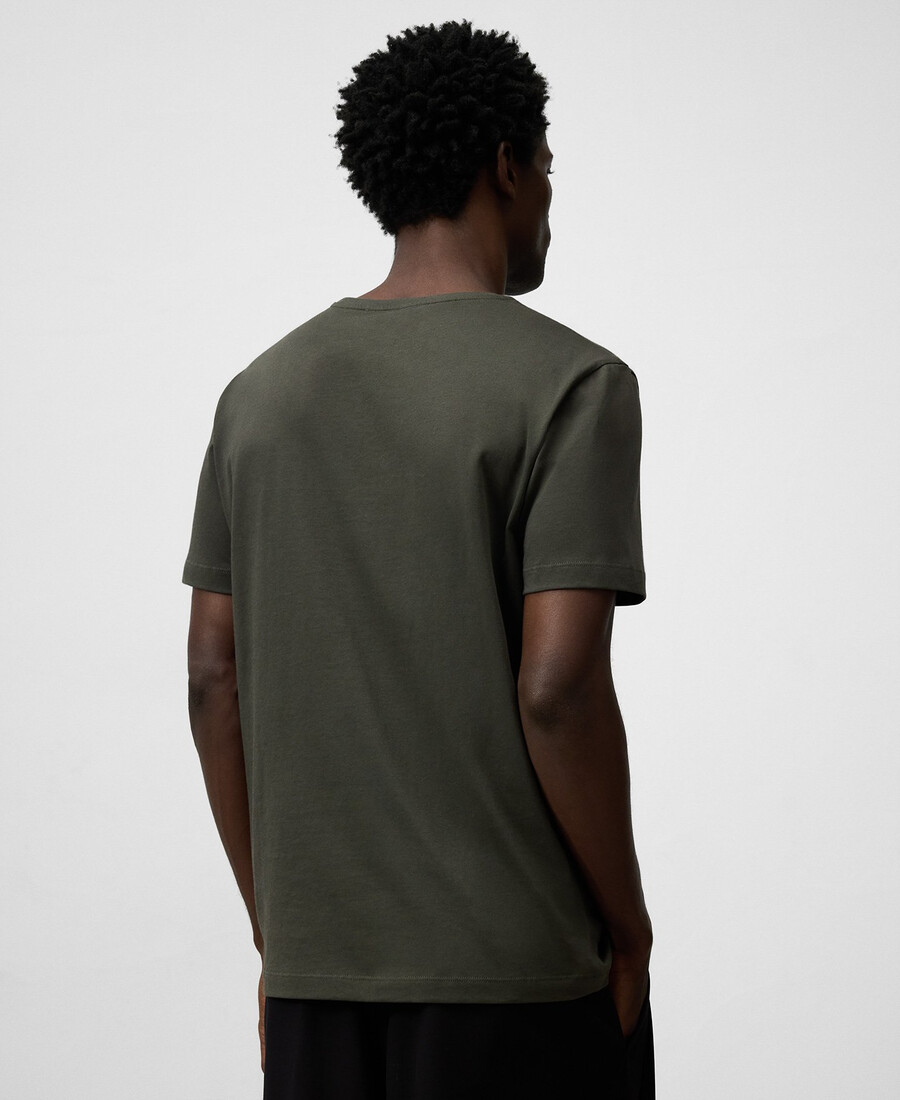 herren-t-shirt aus bio-baumwolle in regulärer passform