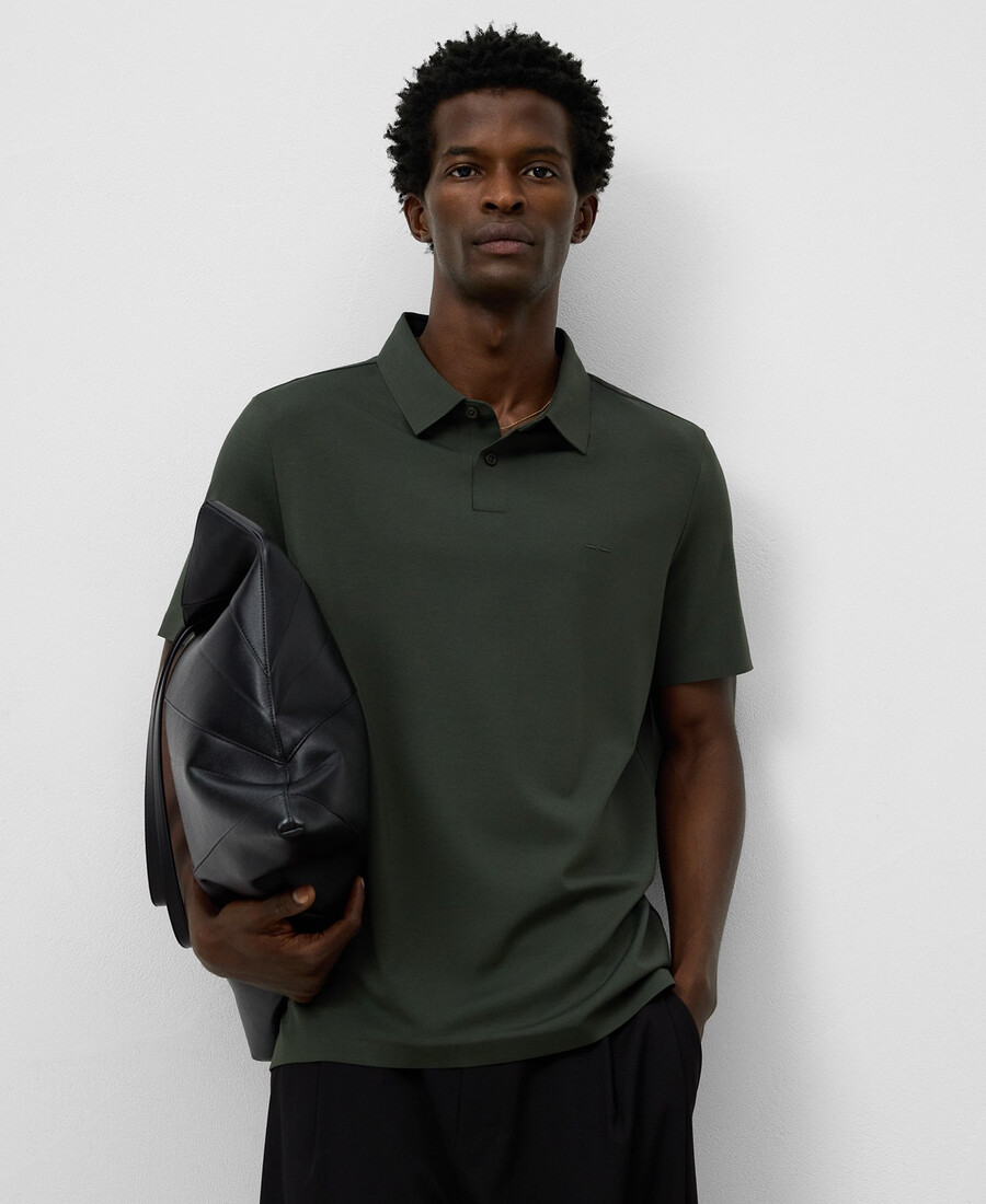 kurzarm-poloshirt für herren in regulärer passform