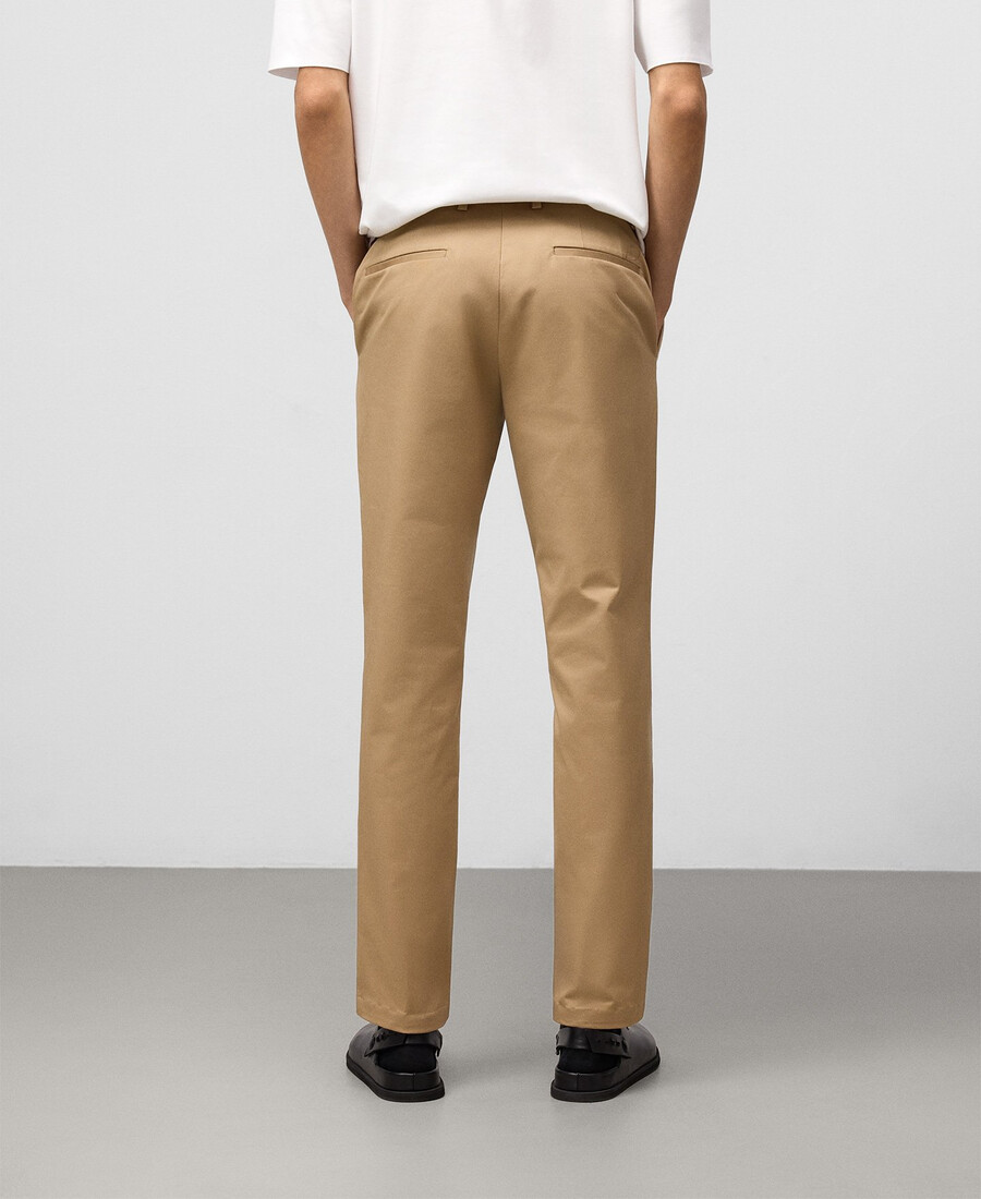 schmal geschnittene chino-hose für herren