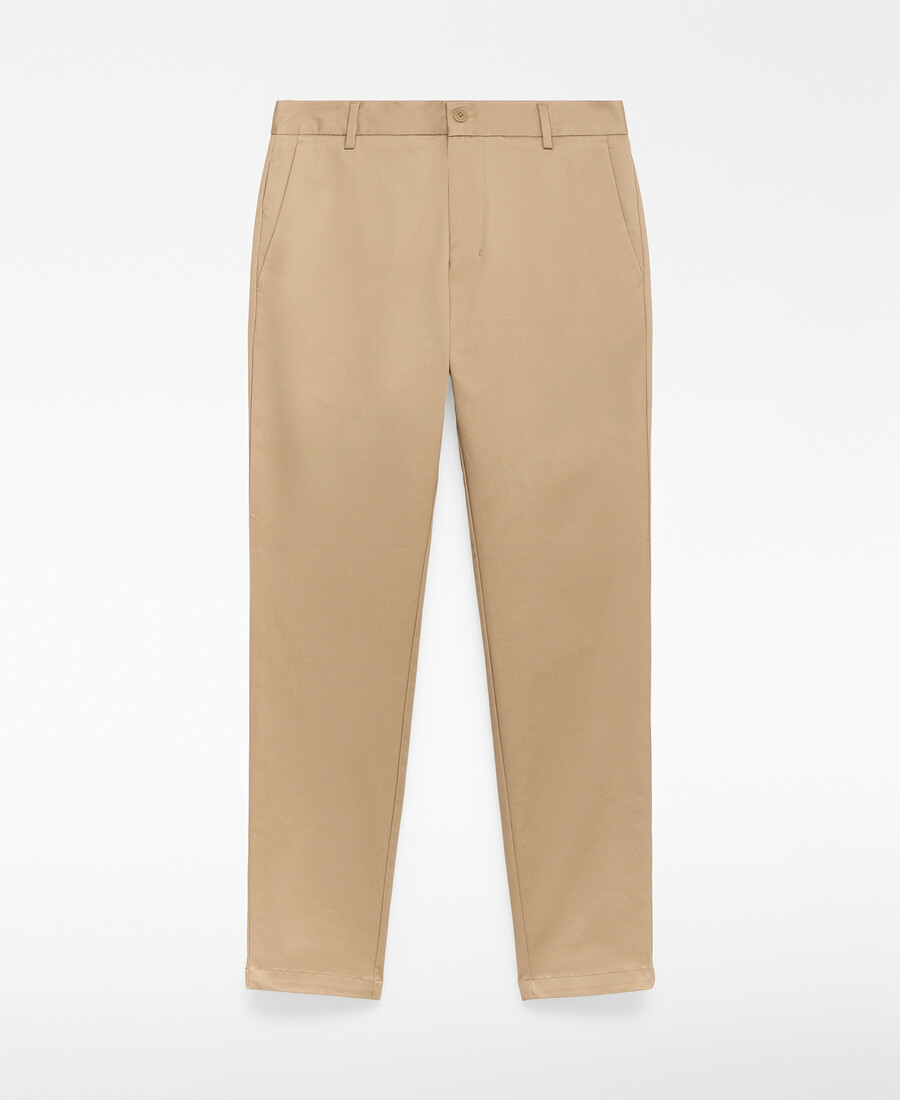 schmal geschnittene chino-hose für herren