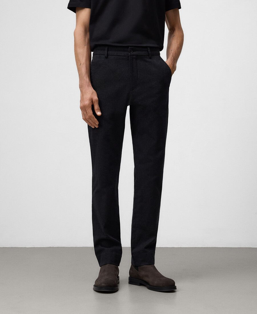 chino-hose für herren in regulärer passform