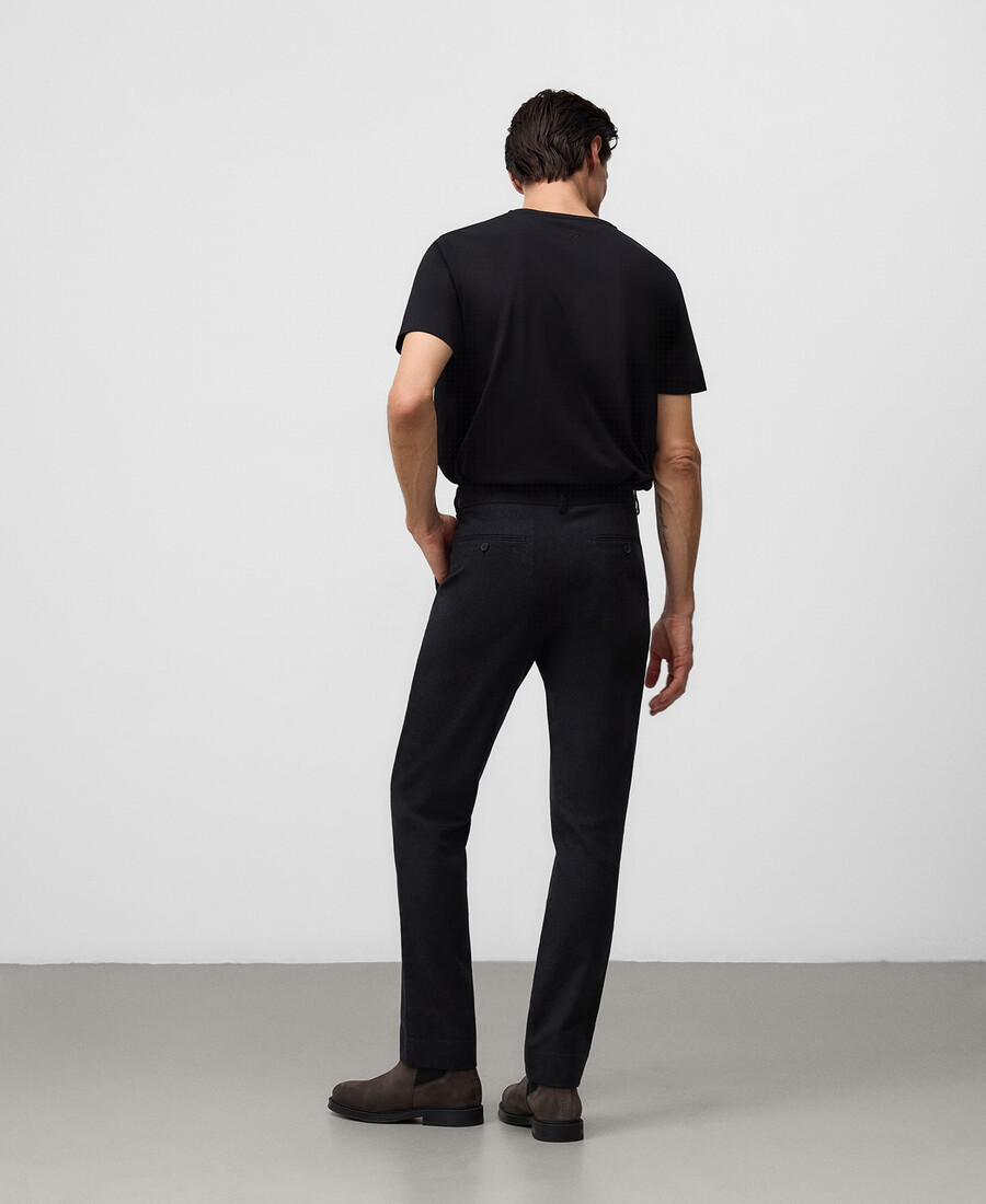 chino-hose für herren in regulärer passform