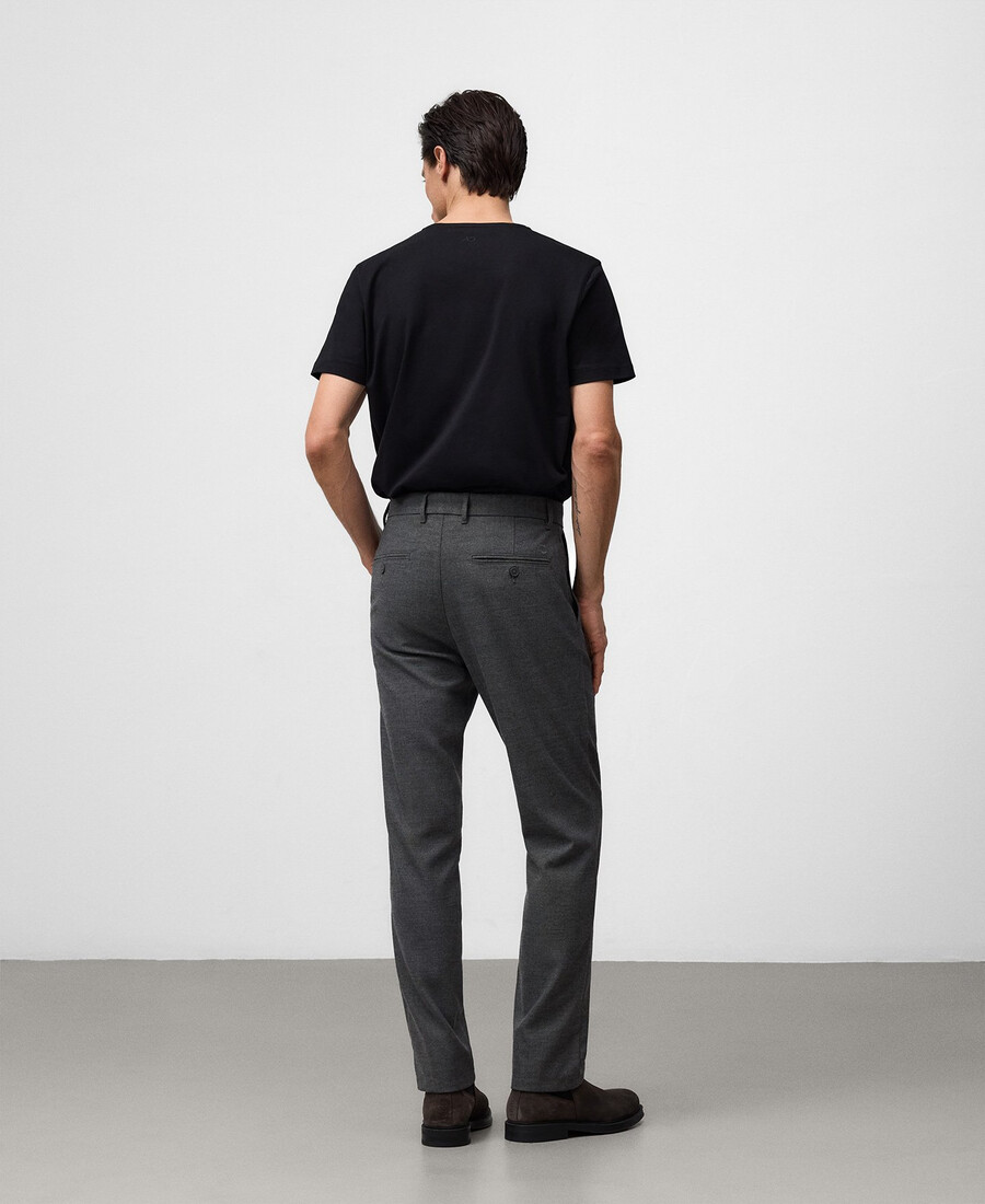 chino-hose für herren in regulärer passform