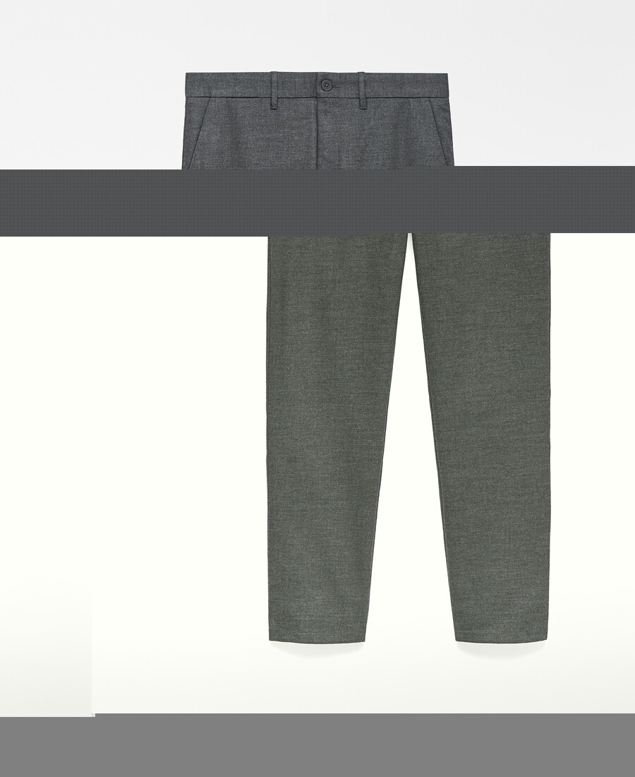 chino-hose für herren in regulärer passform
