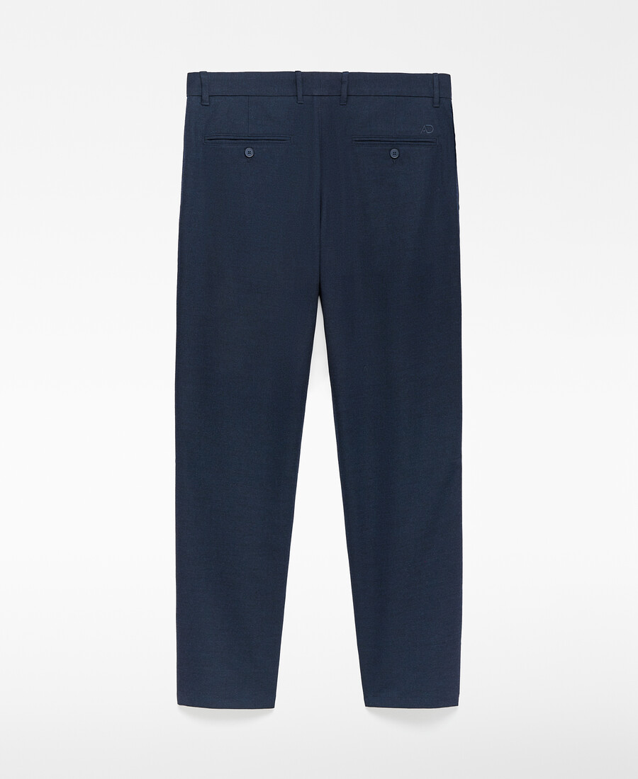 chino-hose für herren in regulärer passform