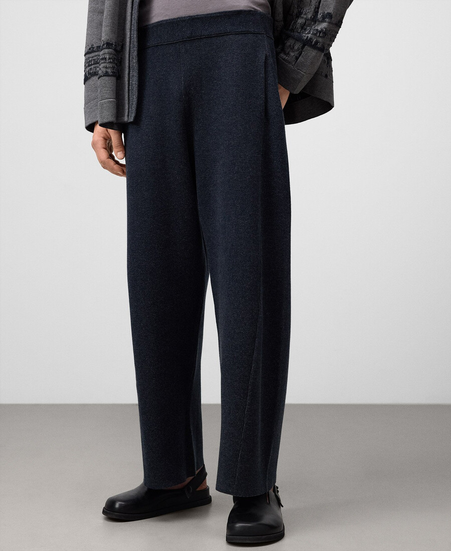 strickhose im barrel-fit-schnitt für herren