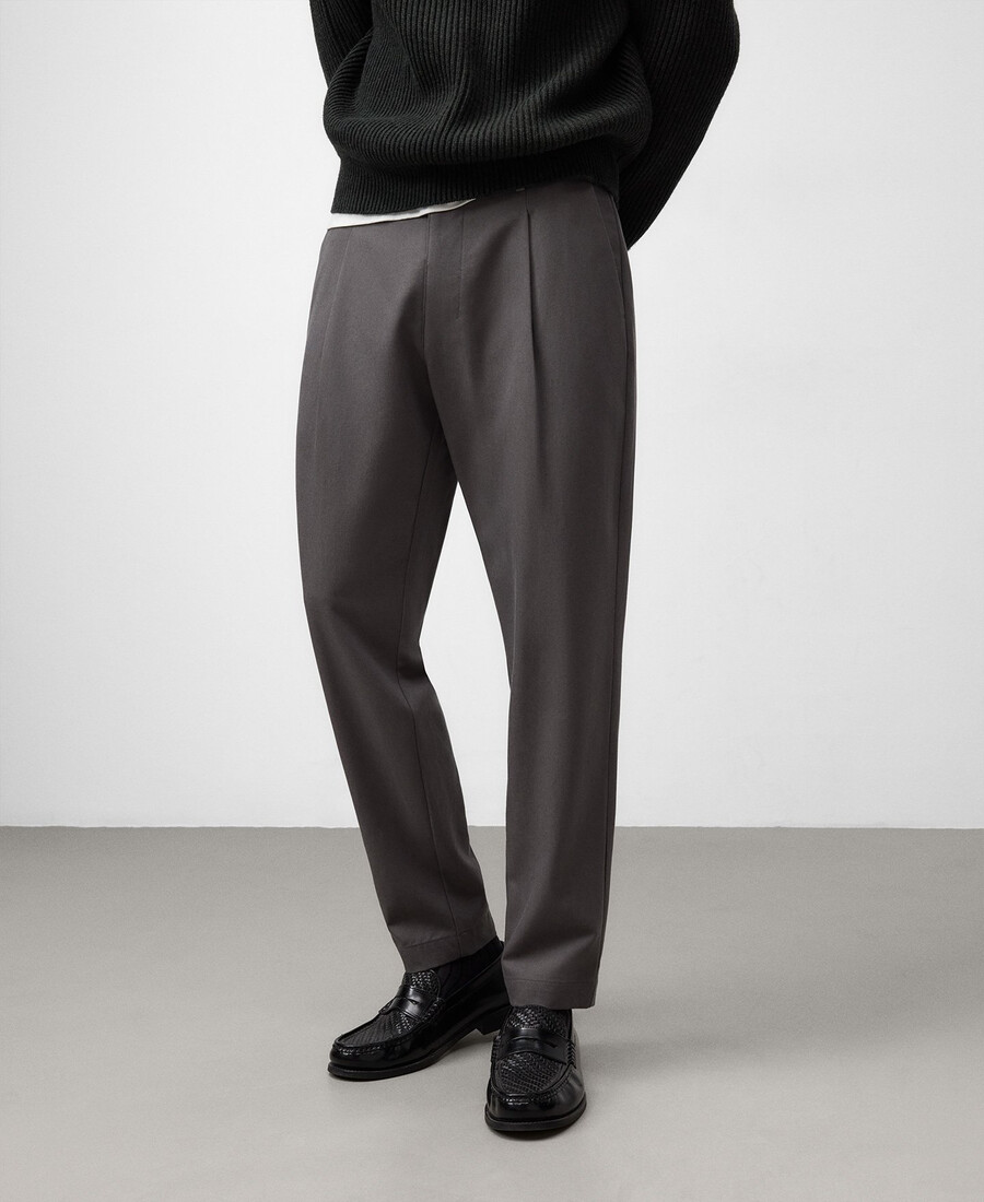 chino-hose mit lässiger passform für herren
