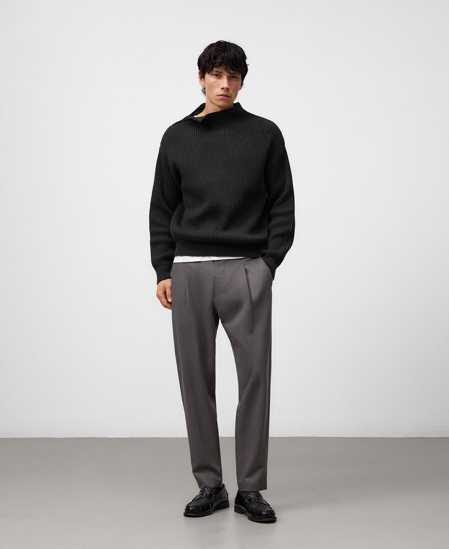 chino-hose mit lässiger passform für herren
