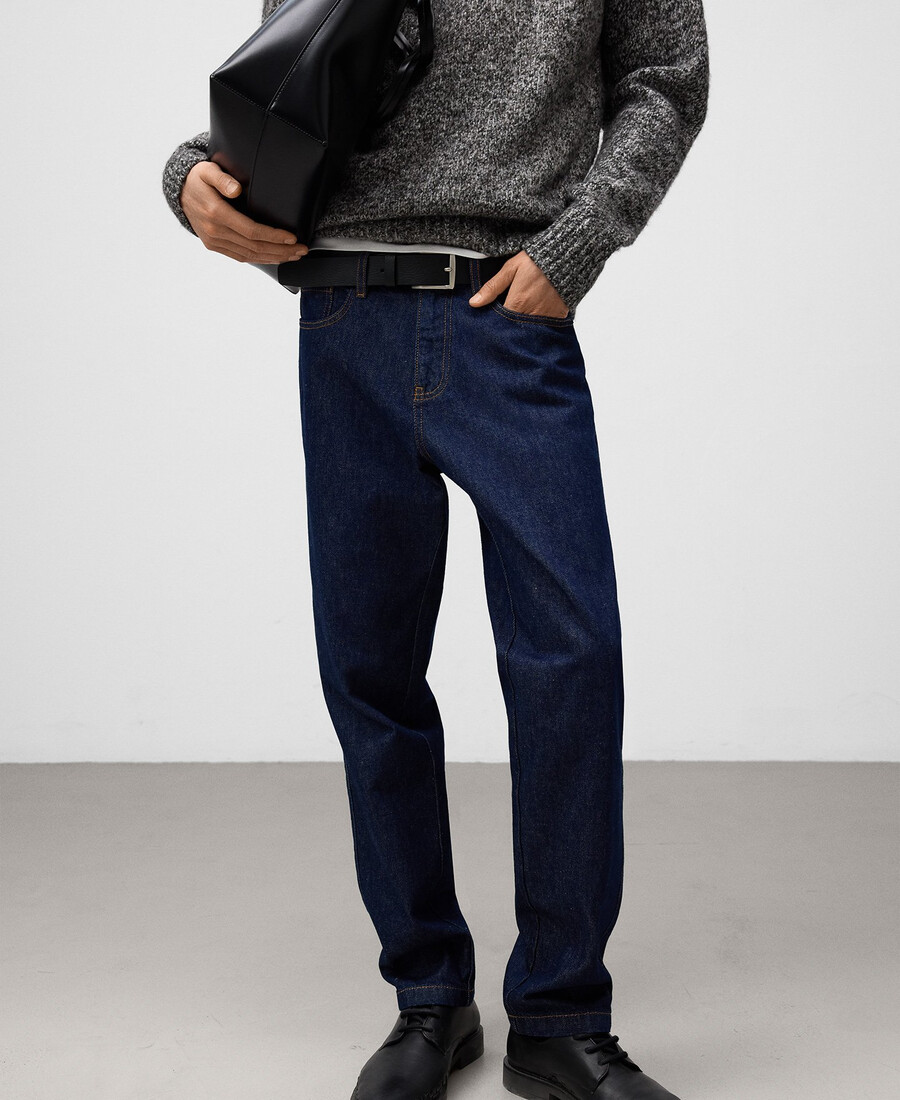 jeans mit regulärer passform für herren
