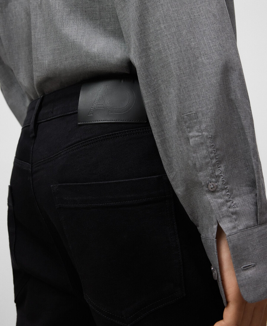 schwarze jeans für herren